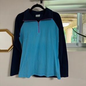 Columbia Quarter Zip Micro Fleece Sweater